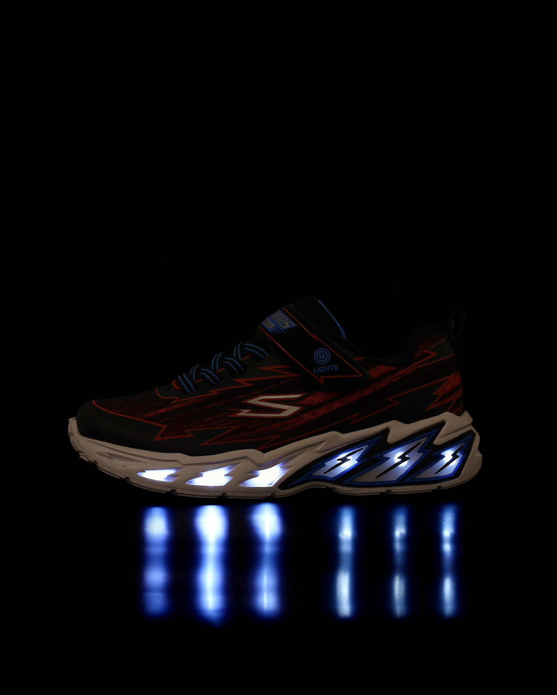 Skechers Light Storm 2.0 Bolt-brights Büyük Erkek Çocuk Siyah